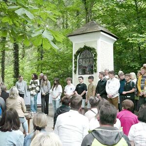 Muttertagsmesse beim Marienbründl in Hinterberg, am 11. Mai 2024