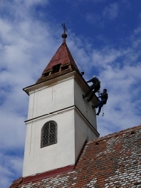 St. Margarethen-Kirche: Renovierung des Kirchturmes